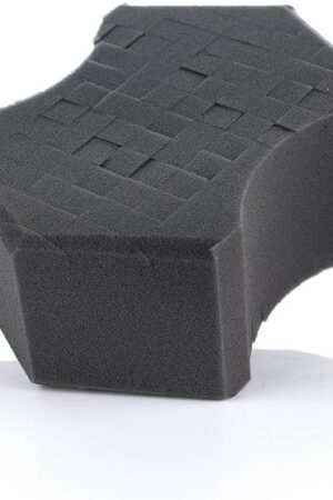 Ultra Safe Sponge - Latest Foam Technology Safe for All Types of Paint and Wheel Finishes - Easy-to-Hold Ergonomic Grip for Wash Bucket and Rinseless Washing - Dark Grey