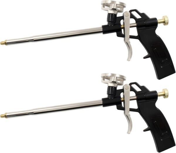 2 Packs Spray Foam Gun Foam Insulation Gun, Heavy Duty  Expanding Caulking Gun Foam Applicator Gun for Filling Sealing Caulking