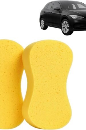 2-Pack Car Wash Sponges - Large Sponges, Extra Thick for All-Purpose Cleaning, Ideal for Vehicle Washing, Equipment Cleaning, Boat Cleaning