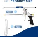 1X  Spray Foam Gun, sealant Foam Gun, Spray Foam Distribution Gun, Spray Thermal Insulation Expansion Foam Gun, Used to Fill The Gaps of Sealed Windows