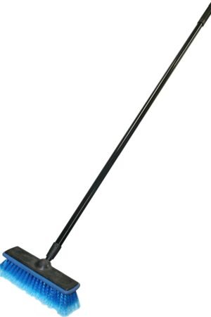 The   Deluxe Car Wash 10" Wash Brush with 48" Handle, for Auto, RV, Marine, Motorcicle, Garage, Home
