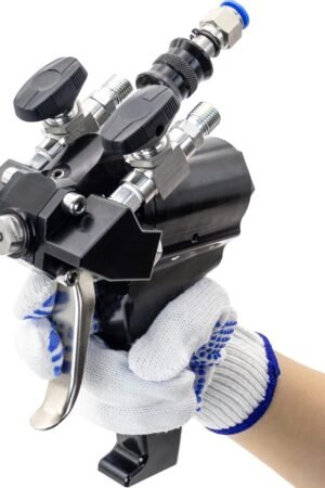 Polyurethane Foam Spray Gun P2 Air rge  Foaming Injection AB Two-Component High Pressure Coating Spray Gun Wall Roof Construction with Accessory Kit