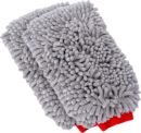 Premium Chenille Car Wash Mitt, Scratch and Lint Free, 2 Pack